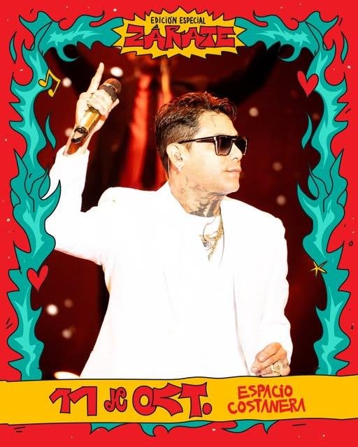 Afiche de Buenos Aires Cumbia, 11 de octubre